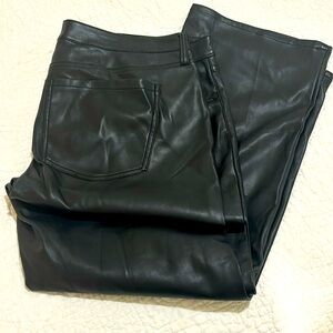 Liverpool faux leather pants